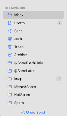 Undo send in Apple Mail